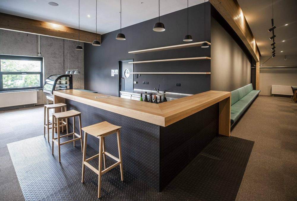 Café bar counter